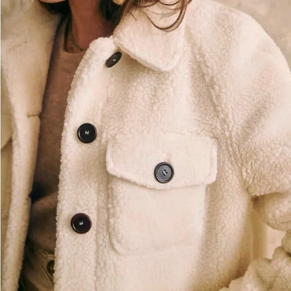 (RARE) Sezane Marlon Coat Size 34 /US 2 - Picture 4 of 8